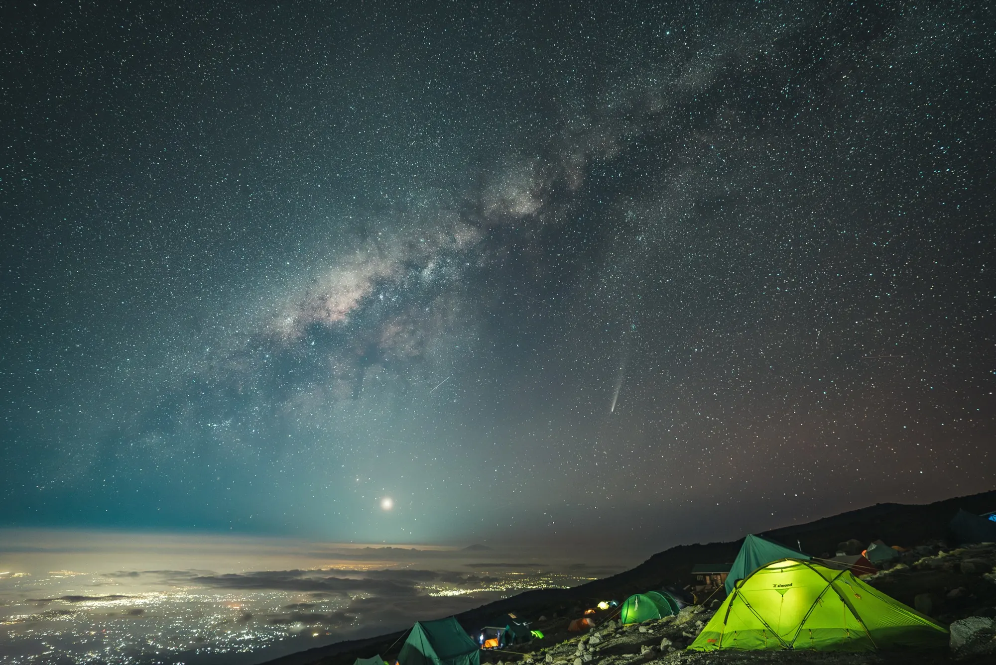 Bivouac sous la voie lactée, l'esprit outdoor de Novagone