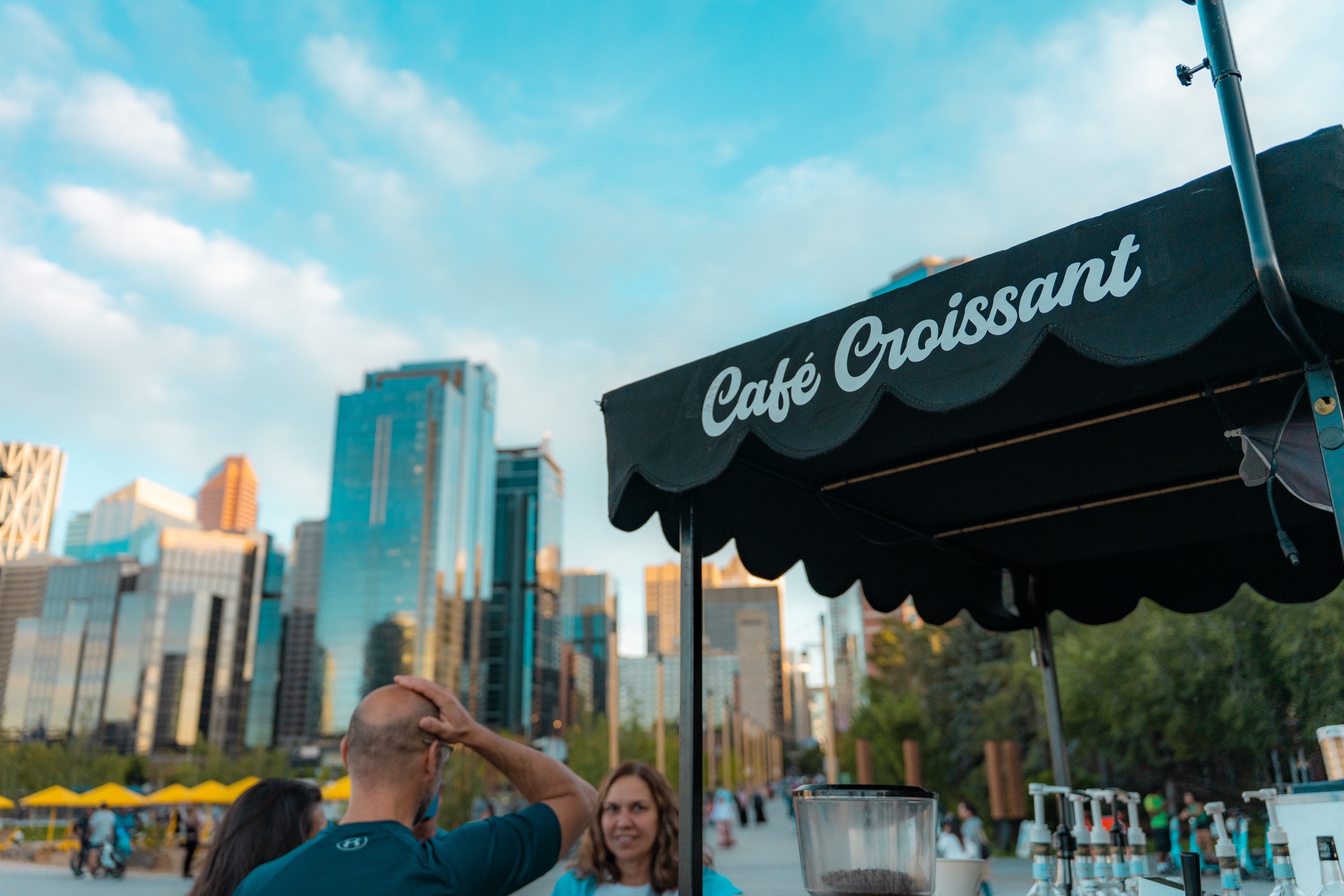 Café Croissant, détail produit, viennoiseries