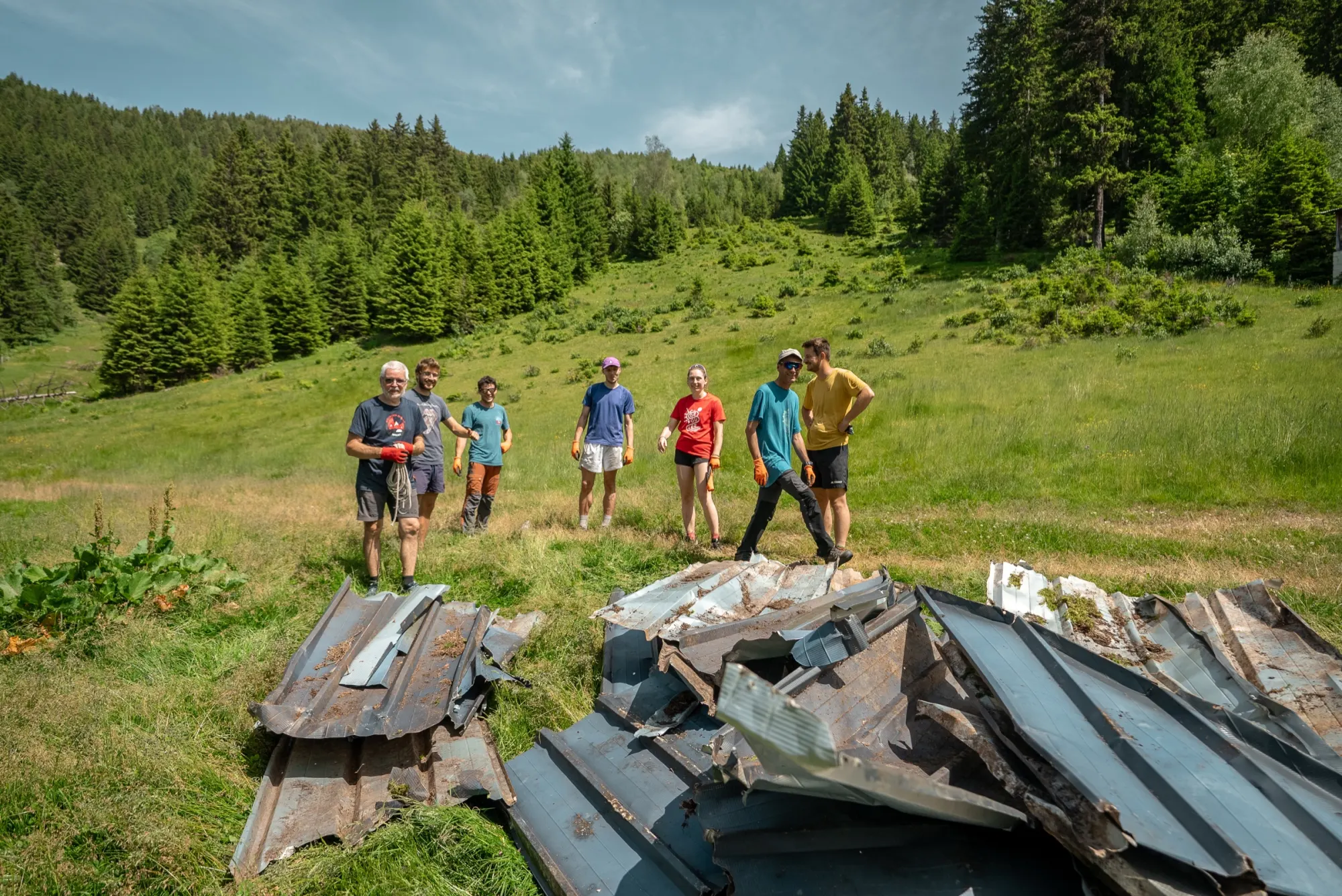 Au-delà du Trail, ambiance fin de journée au refuge