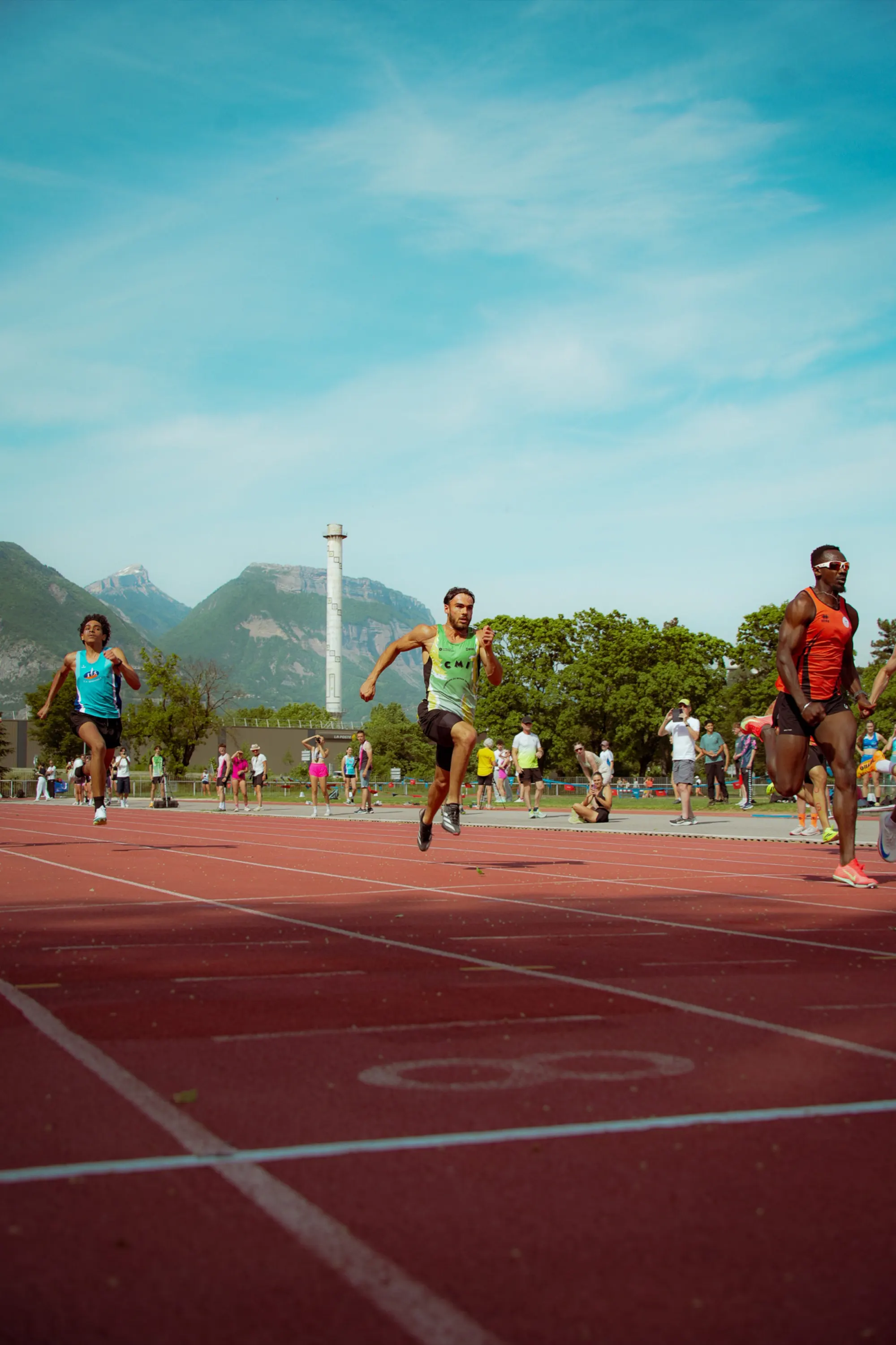 Interclubs Grenoble, geste technique, athlète à l'effort