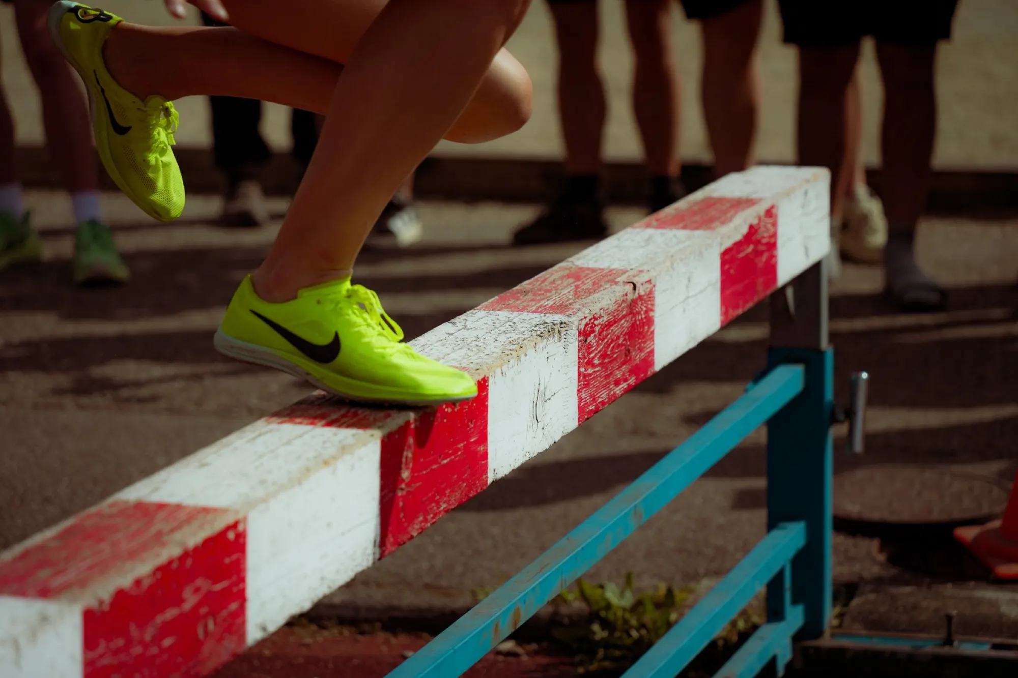 Interclubs Grenoble, ambiance piste, course en cours