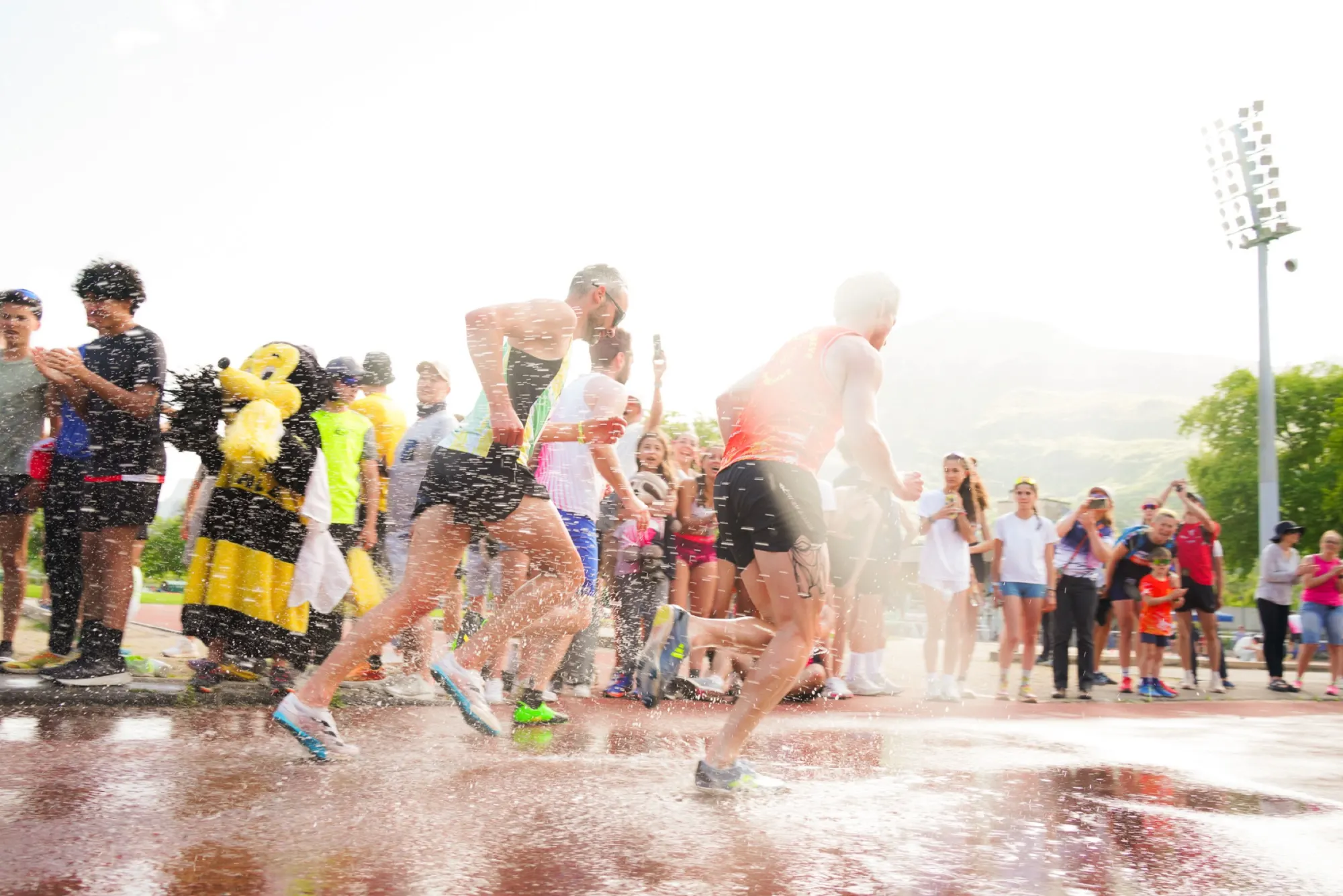 Interclubs Grenoble, arrivée et fin de journée sur la piste