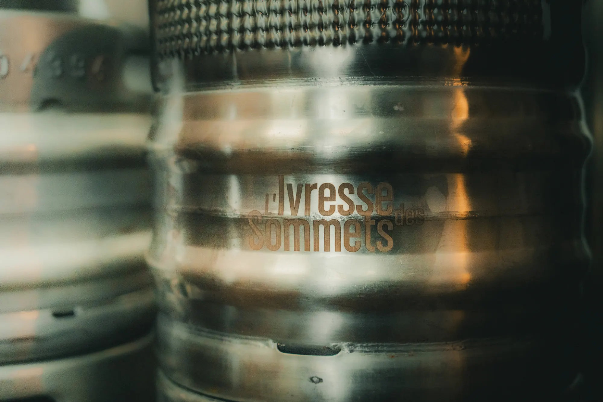 La brasserie L'Ivresse des Sommets, vue du domaine
