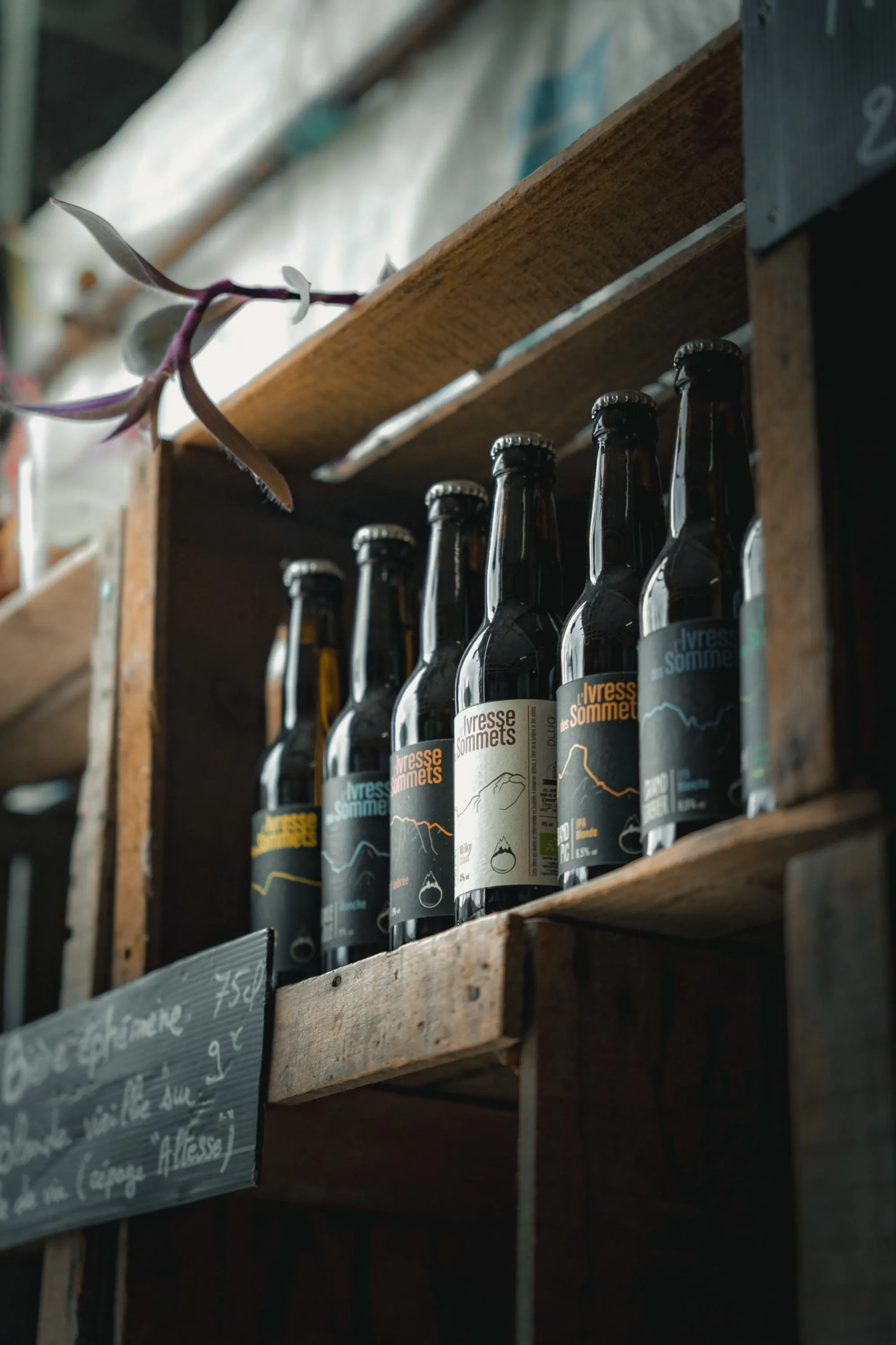 L'Ivresse des Sommets, geste en production